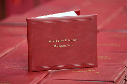 Grand View University Diplomas