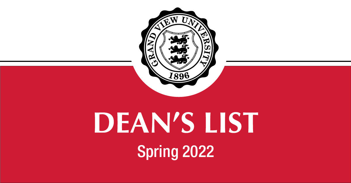 Spring of 2022 Dean's List