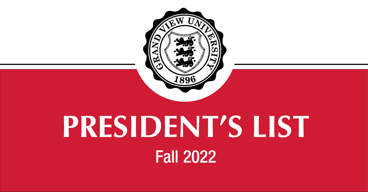 Fall of 2022 President's List